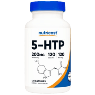 Nutricost 5-HTP, 200 mg, 120 Vegetarian Capsules
