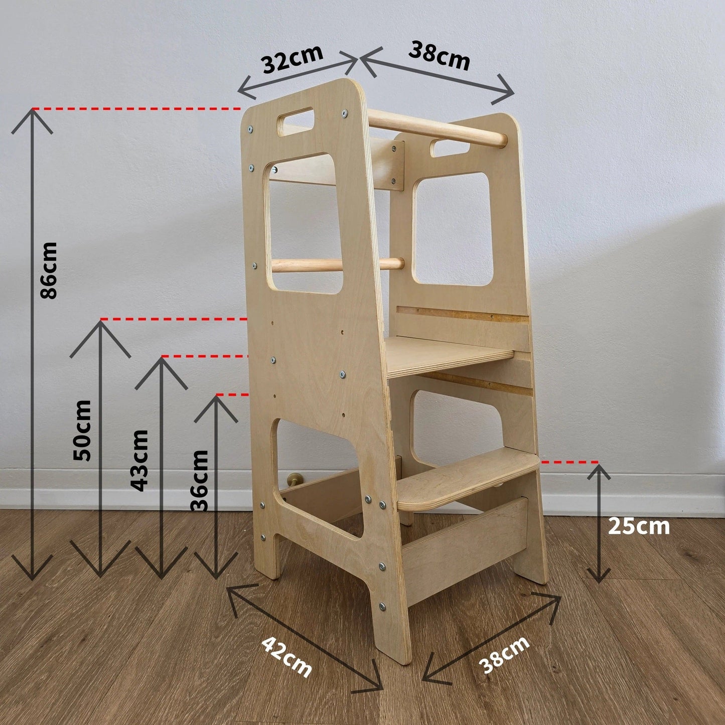 Montessori Adjustable Learning Tower