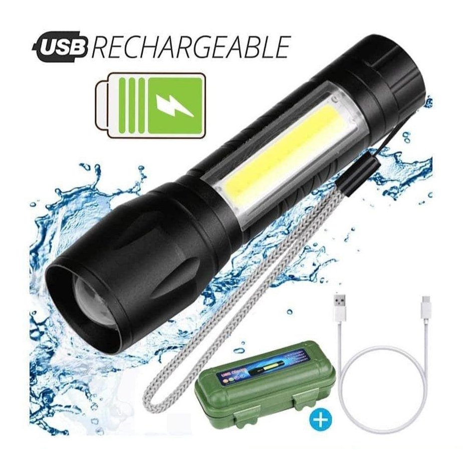 Rechargeable Waterproof LED Mini Torch