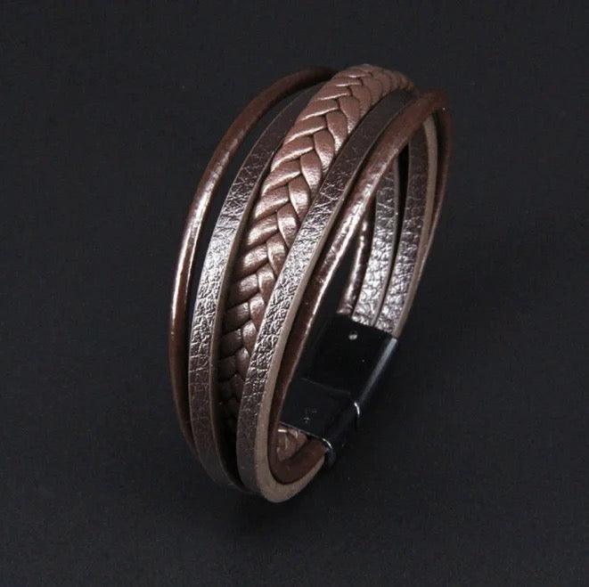 Bohemian Leather Bracelet