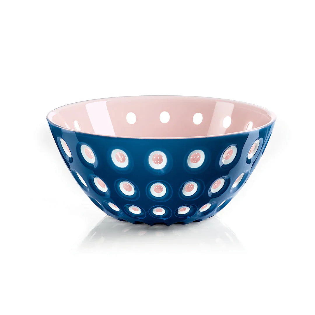 Guzzini Bowl cm 25 LE MURRINE Pink/ White/ Mediterranean Blue