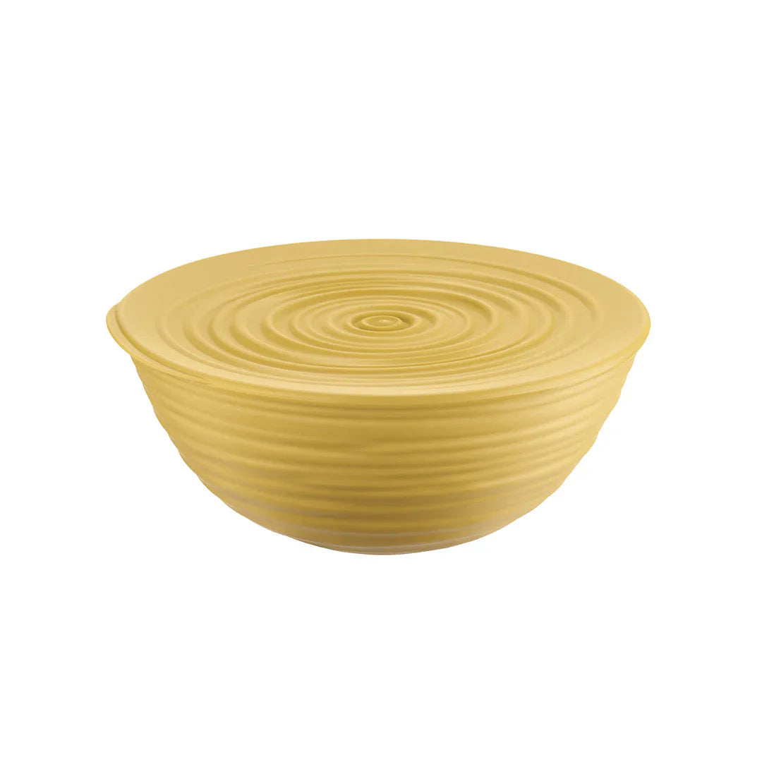 Guzzini L Bowl With Lid Tierra Mustard Yellow