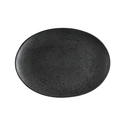 Bitz Living Stoneware Dish 34x45 cm Mat Black