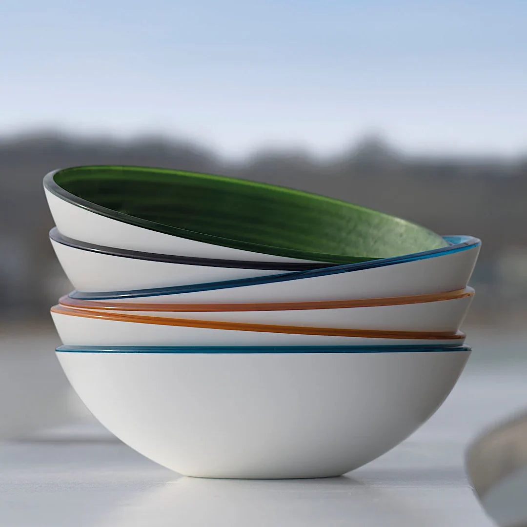 Guzzini L Bowl Twist Kiwi