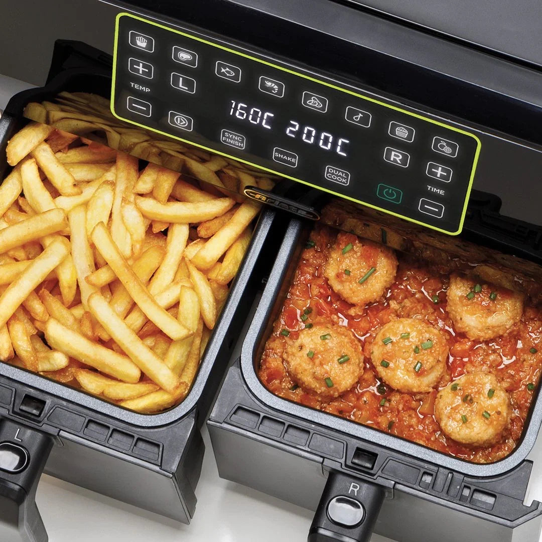 Ariete double basket air fryer