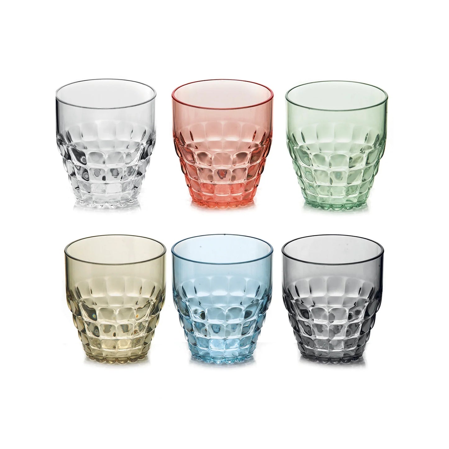 Guzzini SET 6 LOW TUMBLERS TIFFANY