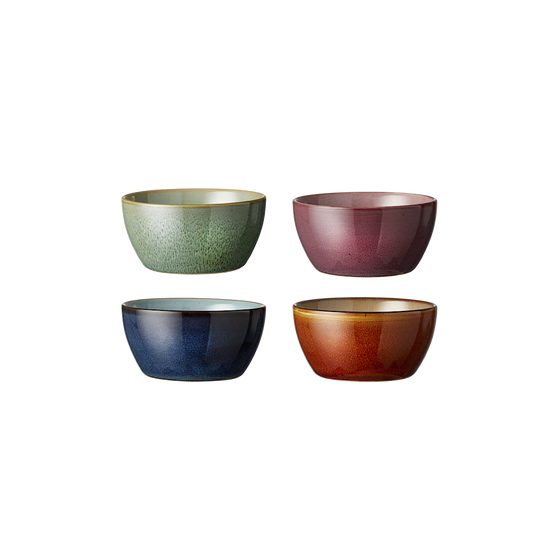 Bitz Living Stoneware Bowl 12 cm 4 Pcs