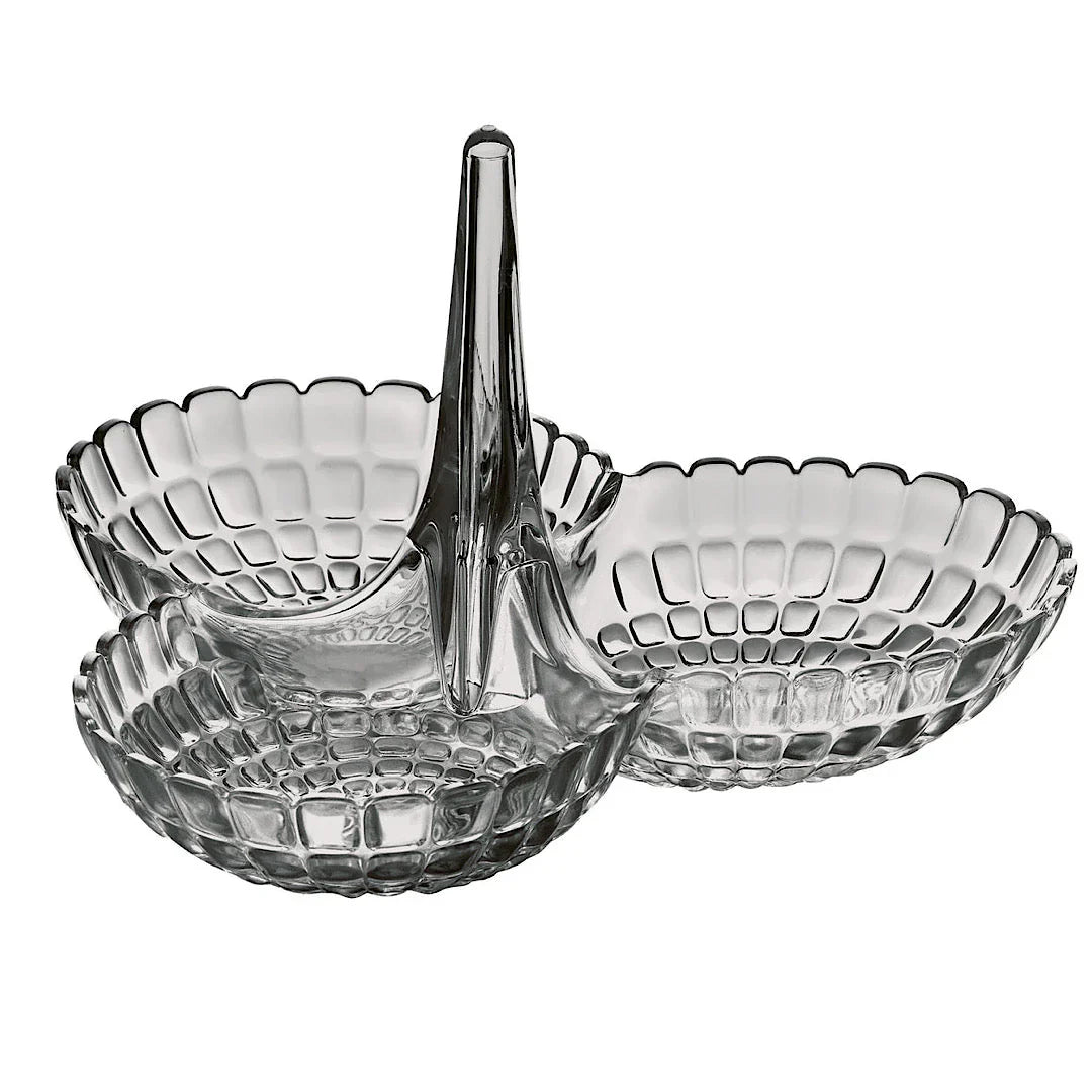 Guzzini Hors d’oeuvres dish Tiffany Sky Grey