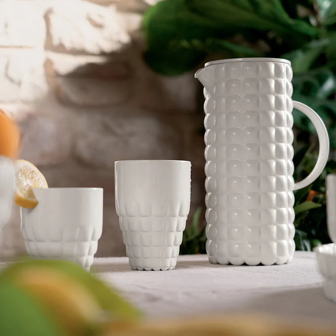 Guzzini Low Tumbler Milk White ''Tiffany''