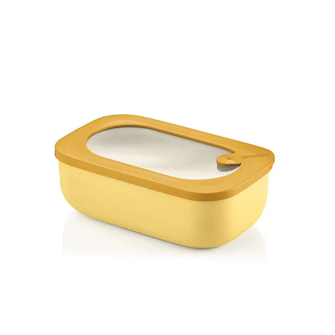 Guzzini STORE&MORE Rectangular Leak-Proof fridge/freezer/microwave containers 900cc Ochre