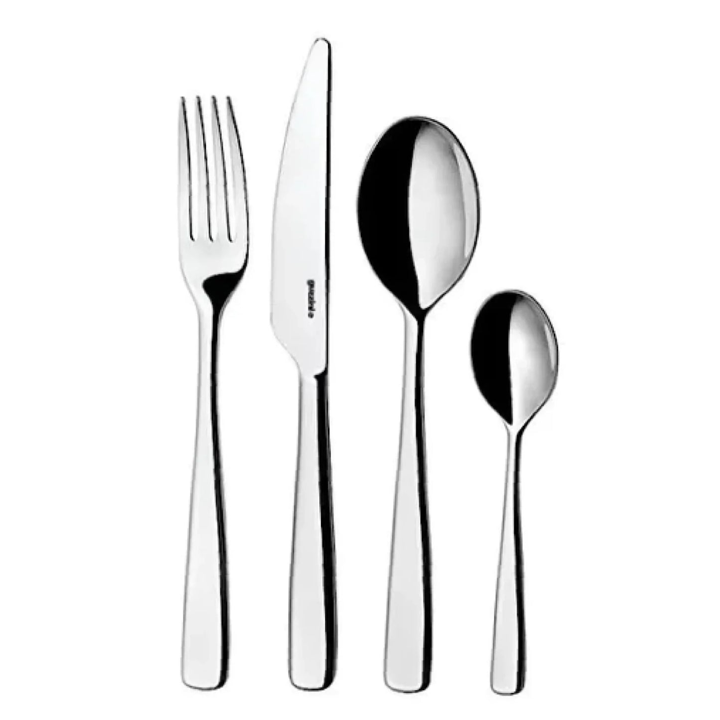 Guzzini 24-Piece Cultery Set Steel