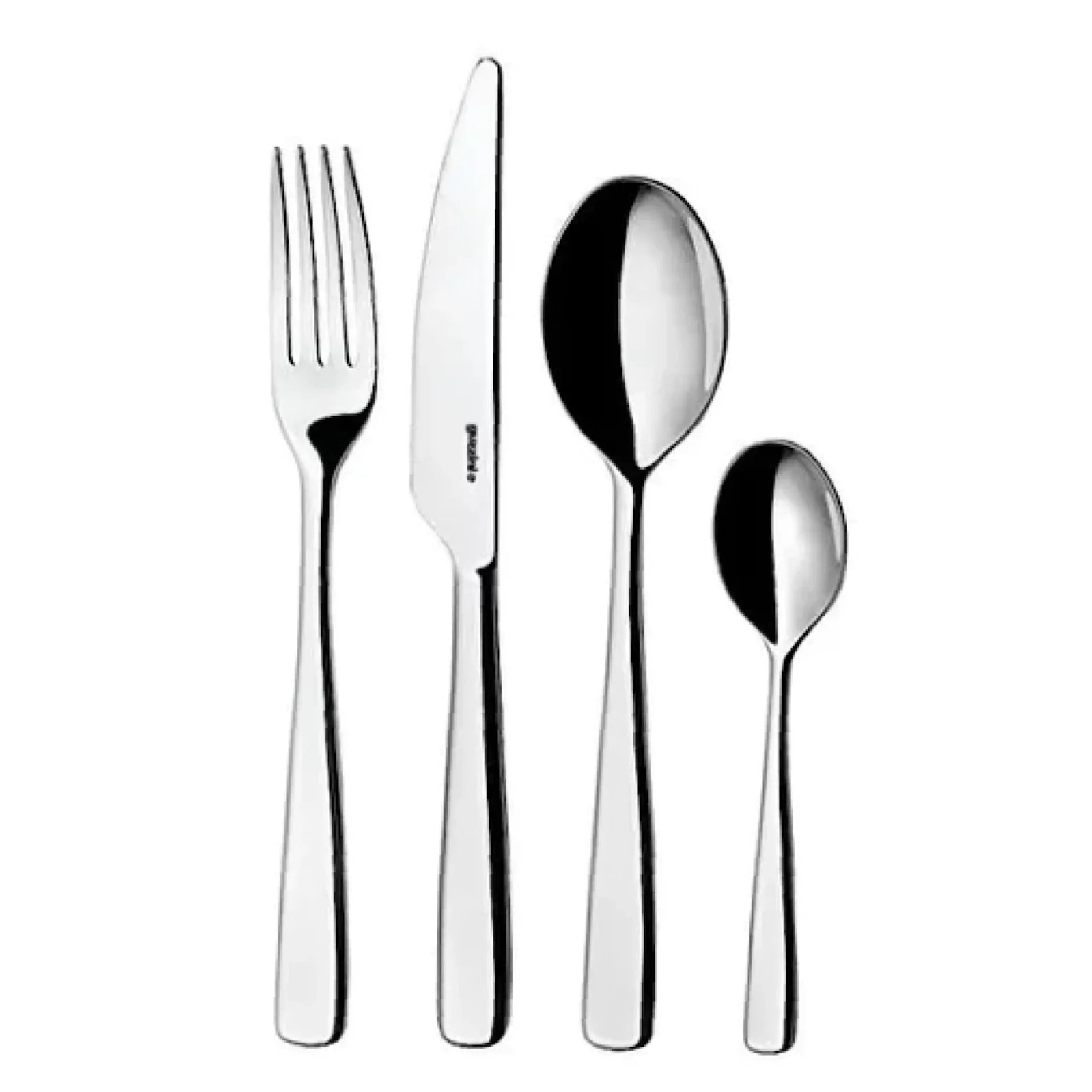 Guzzini 24-Piece Cultery Set Steel