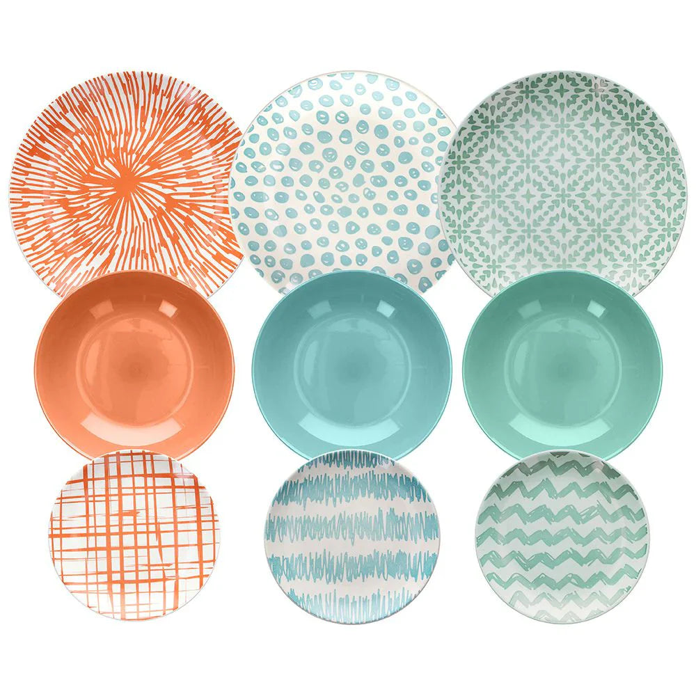 Tognana Louise Agua Dinner Set 18 pcs