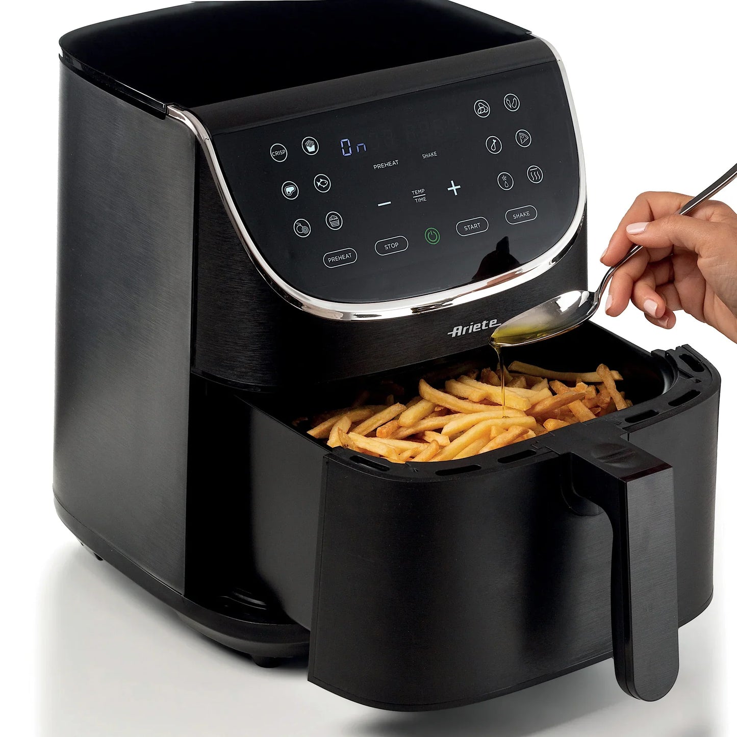 Ariete Digital Air Fryer 7L, Black Matt,1800W