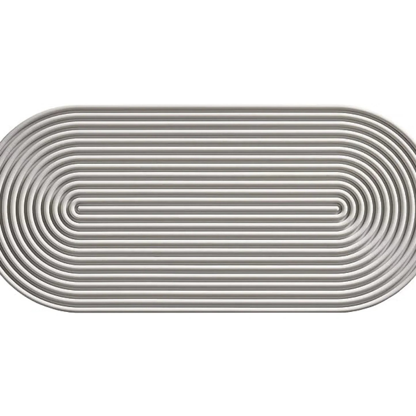 Zone Denmark Mat Cocktail Rocks 34x15cm Warm Grey