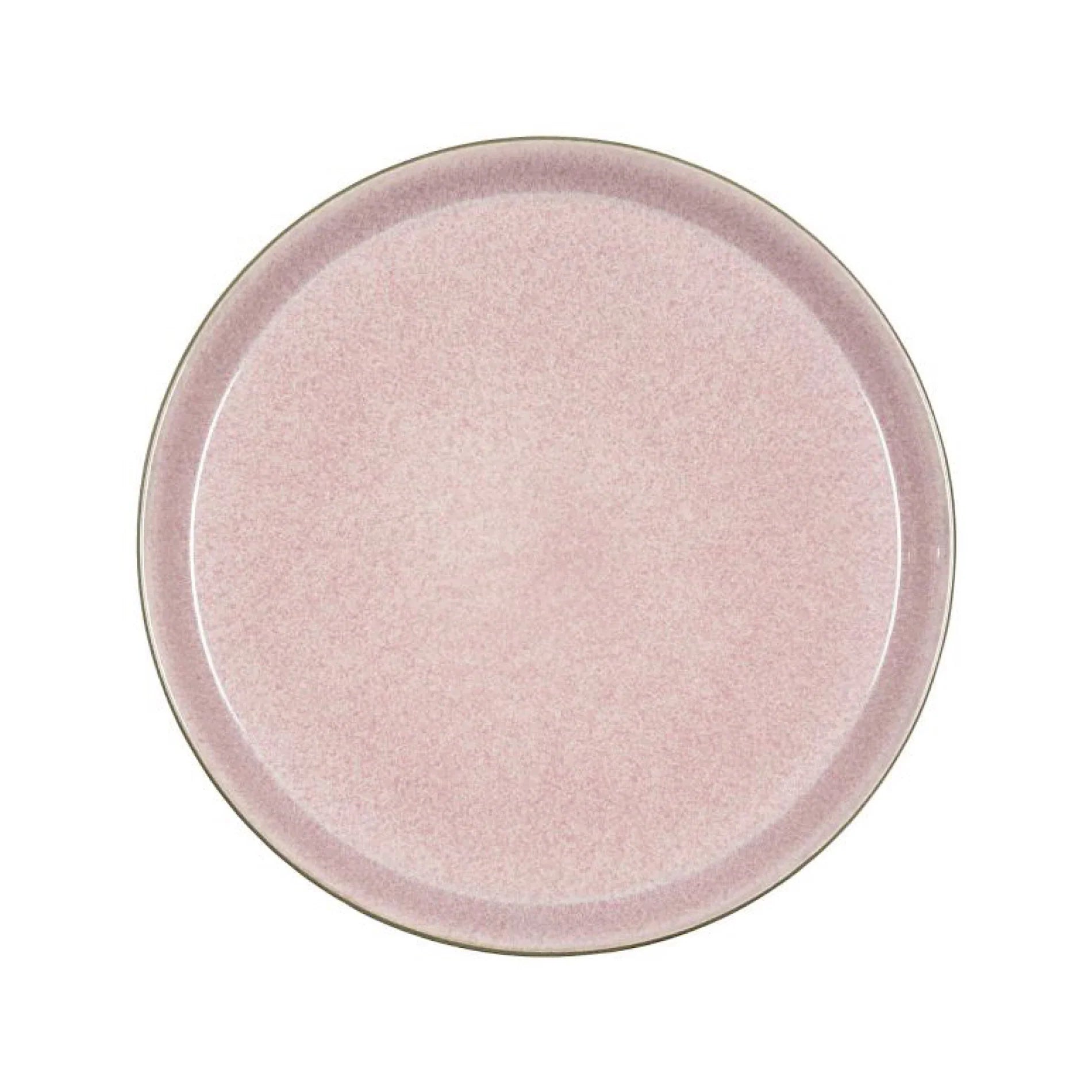 Bitz Living Stoneware Gastro Plate Ø 27 cm Grey, Light Pink