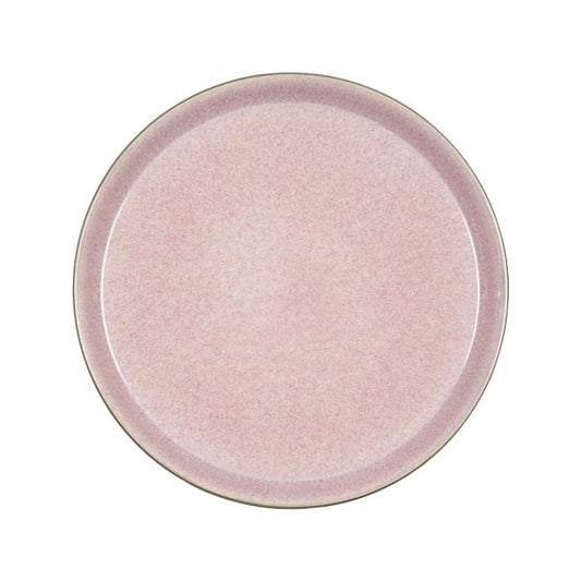 Bitz Living Stoneware Gastro Plate Ø 27 cm Grey, Light Pink