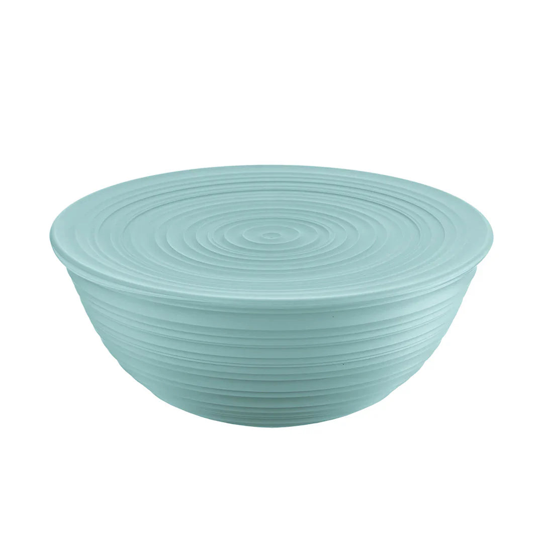 Guzzini 'XL Bowl With Lid Tierra Sage green