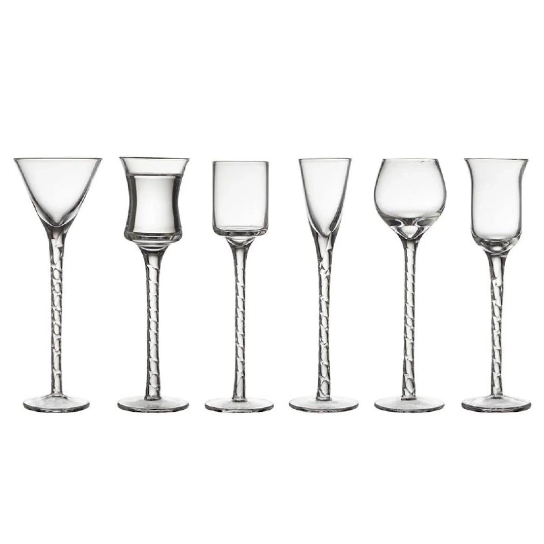 Lyngby Glass Aquavit Glass 18cm 6pcs Clear