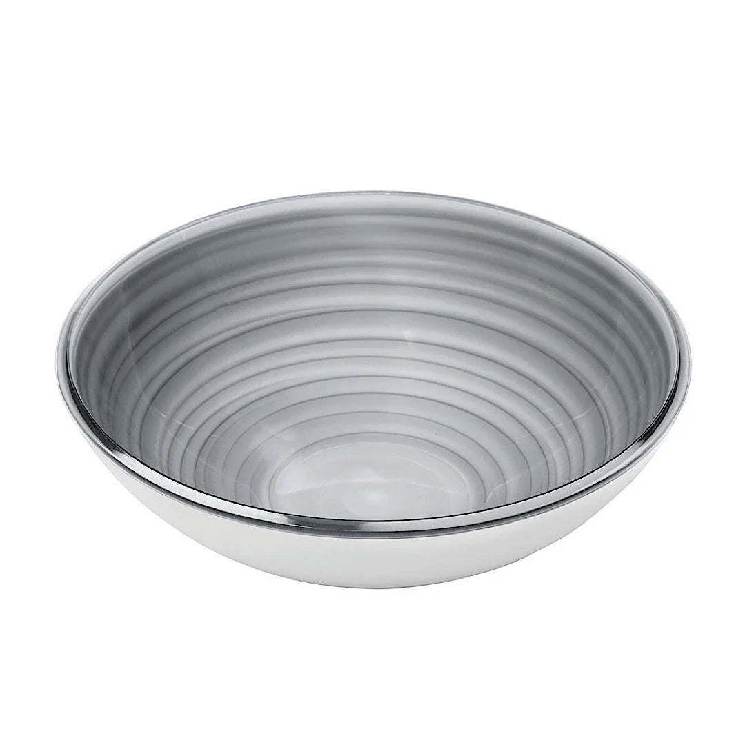 Guzzini L Bowl Twist Sky Grey