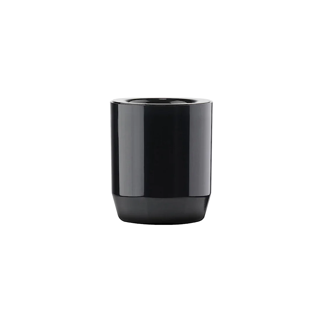 Toothbrush Mug 9 Cm "SUII" Black