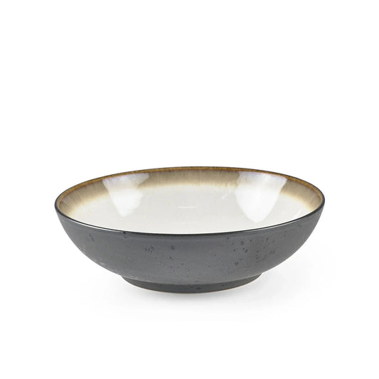 Bitz Living Pasta Bowl 20cm Grey Cream Bitz