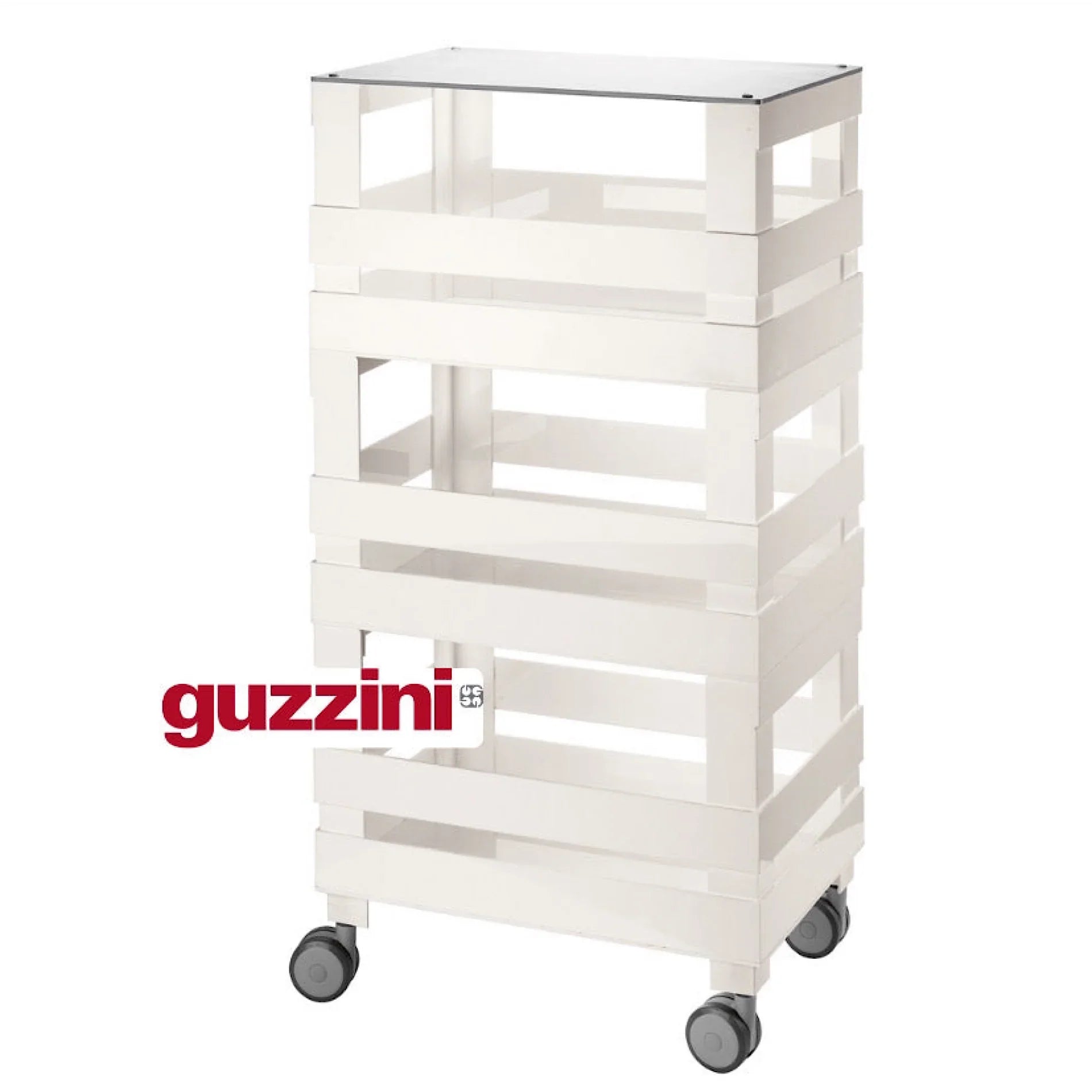 Guzzini TIDY & STORE High organizer trolley