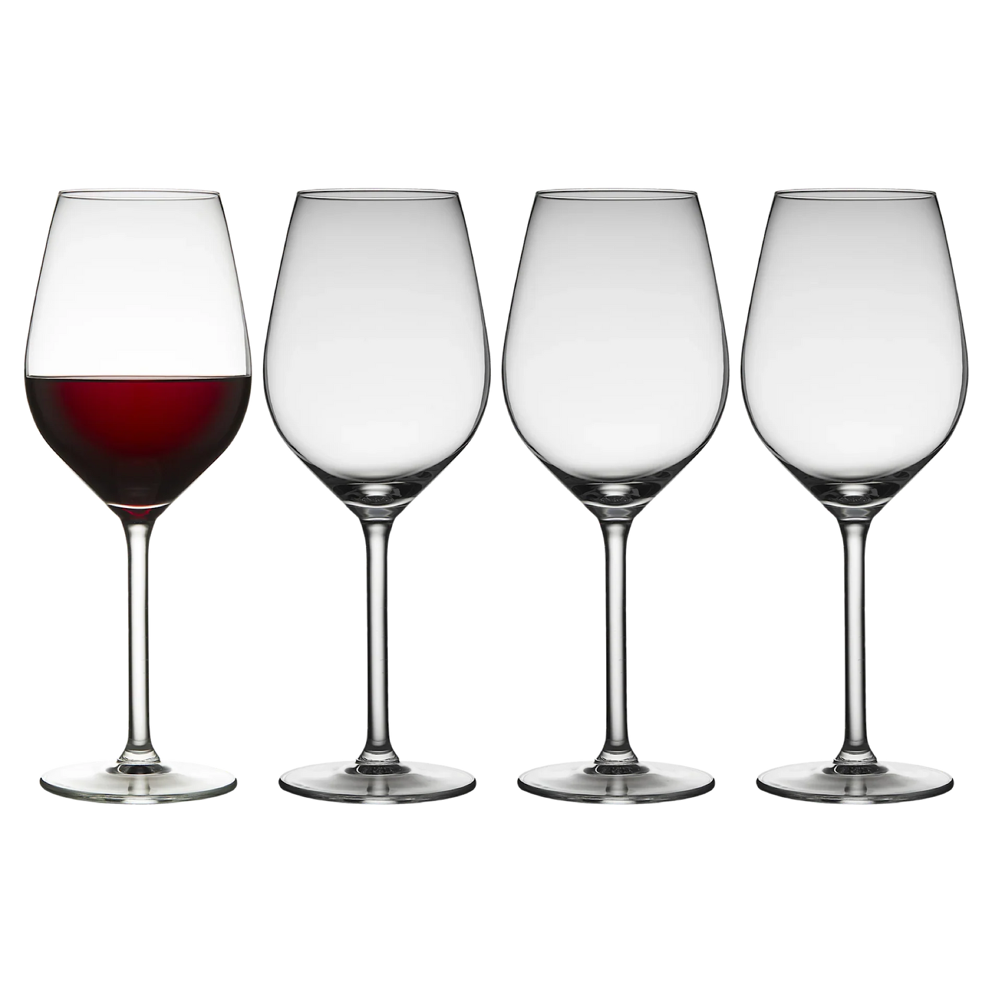 Lyngby Glass Redwine Juvel 50 cl 4pcs