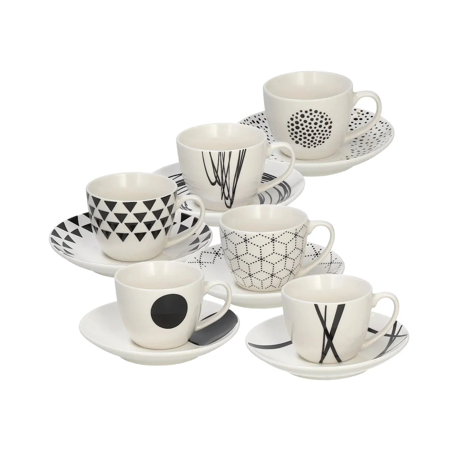 Tognana Graphic coffee set 6pcs