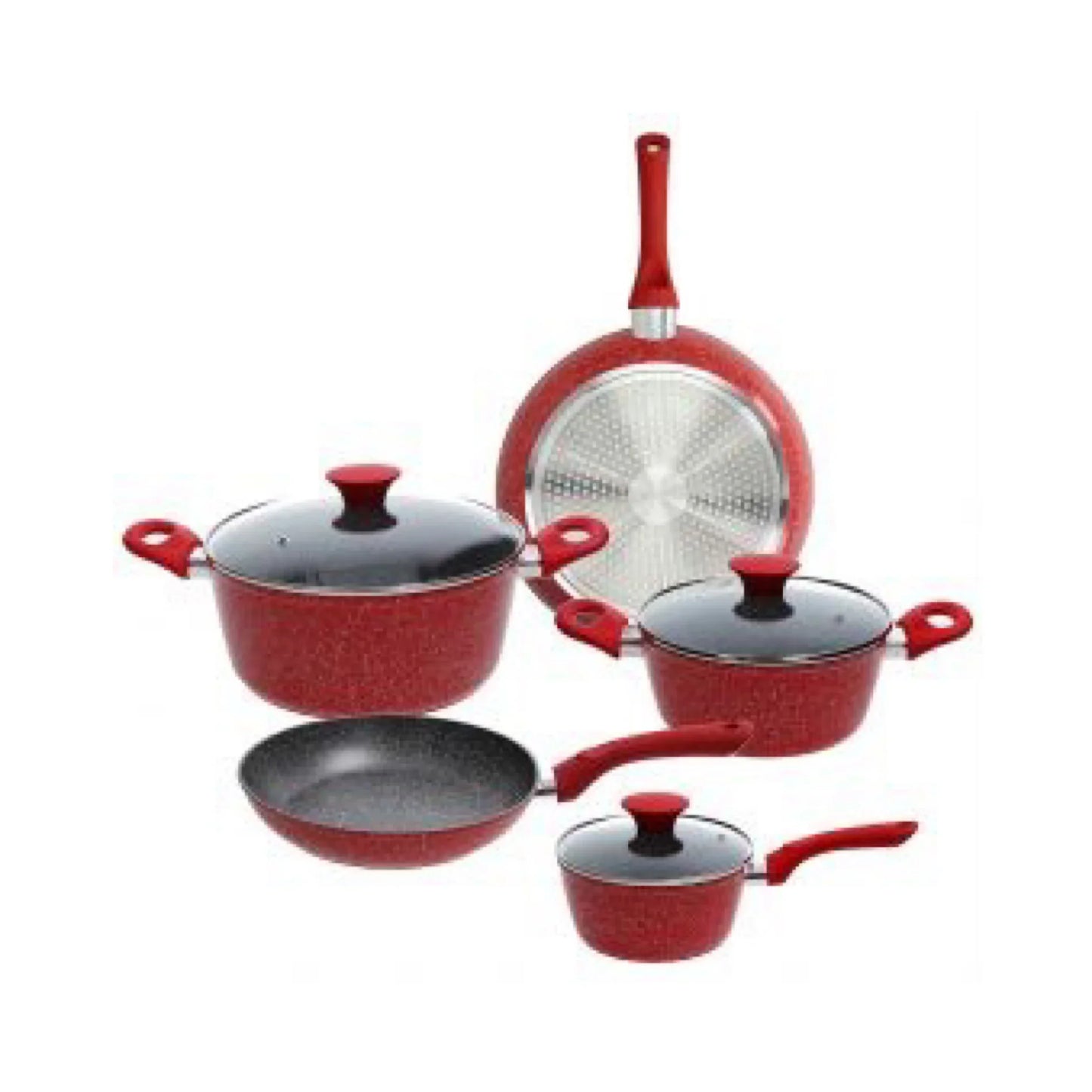 Tognana Grancuci Red Stone Set 8pcs