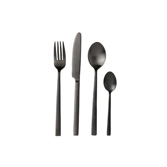 Bitz Living Cutlery Box 16pcs each 4 Dinner Fork, Dinner Knife, Dinner Spoon, Coffee Spoon