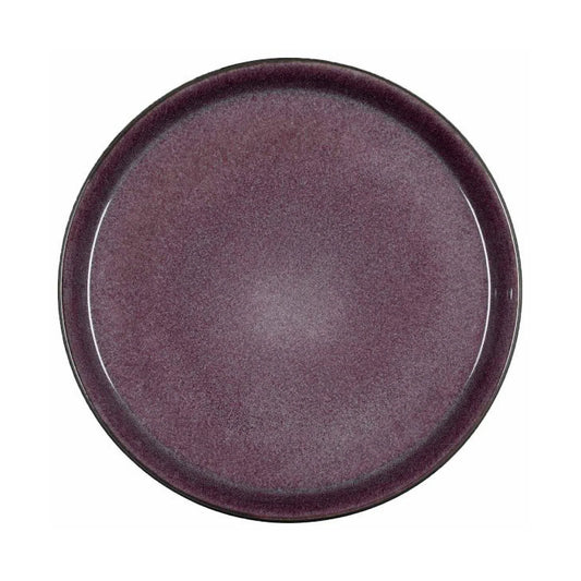 Bitz Living Stoneware Gastro Plate 27cm Black Lilac