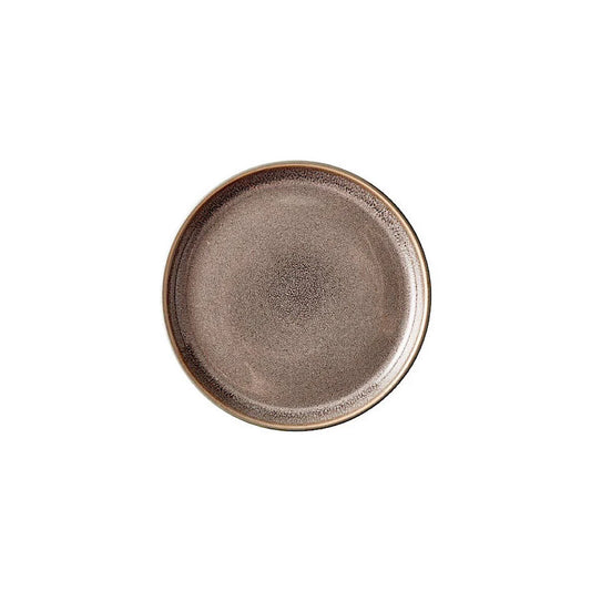 Bitz Living Stoneware Gastro Plate 17cm Grey, Grey
