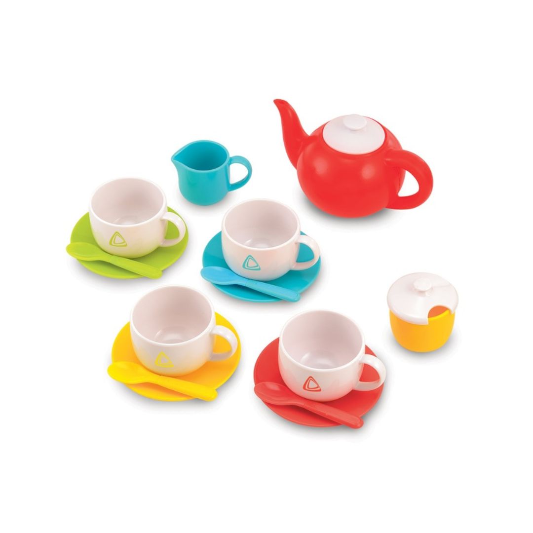 ELC 15-Piece Colour Matching Tea Set