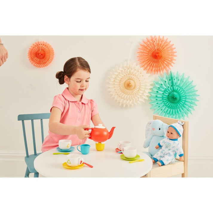 ELC 15-Piece Colour Matching Tea Set