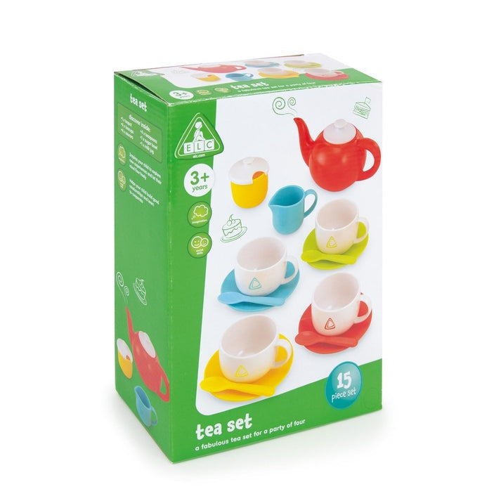ELC 15-Piece Colour Matching Tea Set