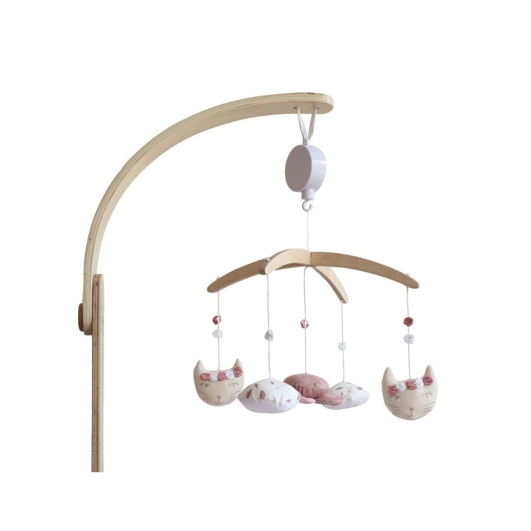 Trois Kilos Sept Rose & Lili Wooden Musical Mobile