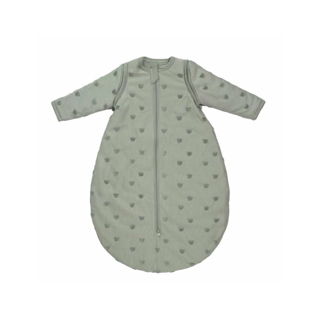Trois Kilos Sept Honey Baby Sleeping Bag with Removable Sleeves – Clay (0-6 Months)