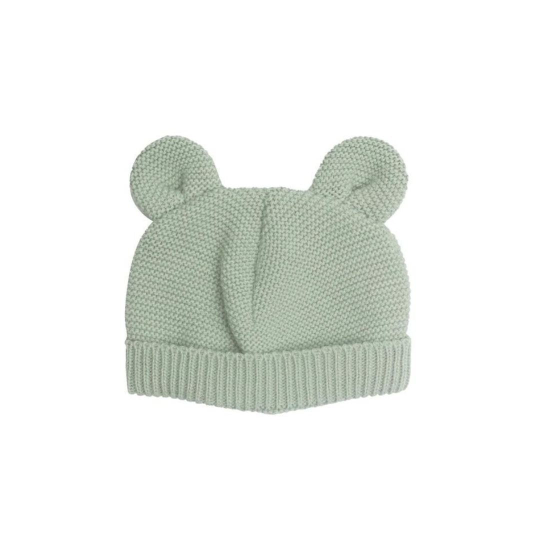 Trois Kilos Sept: Knitted Newborn Hat – Olive Green (0-1 Month)