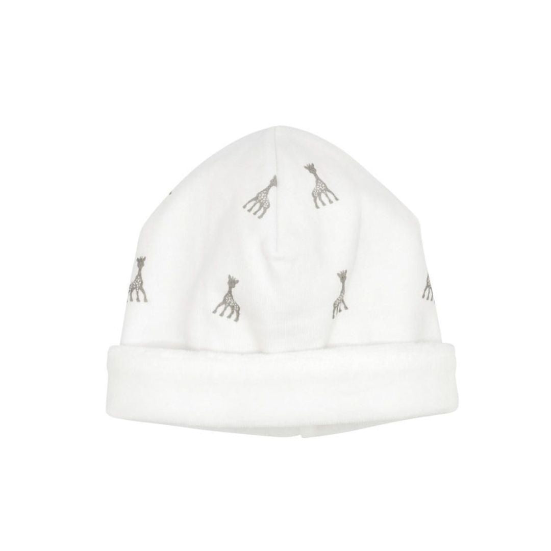 Sophie la Girafe® Newborn Hat – White/Grey