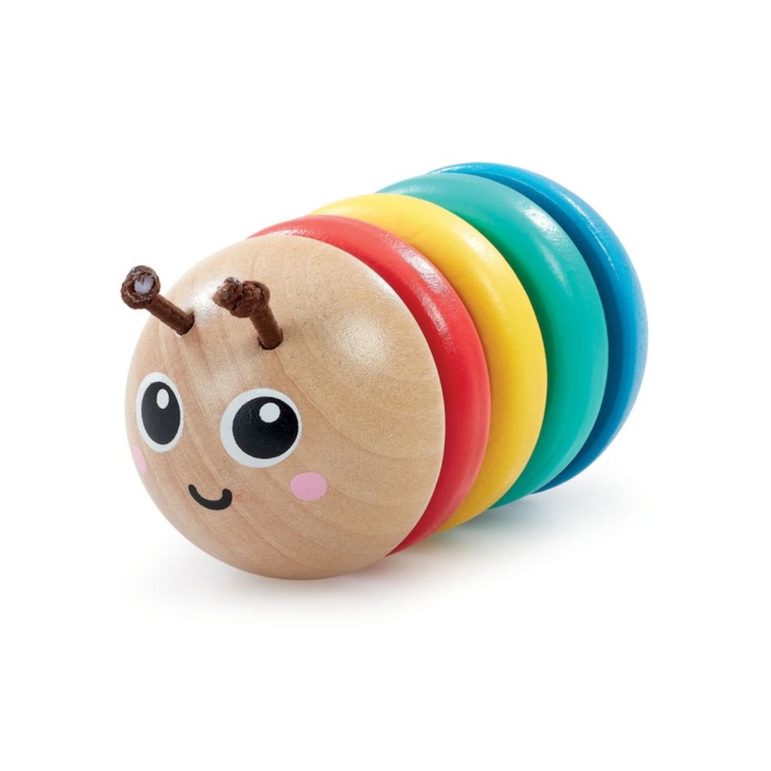 Early Learning Centre Wooden Caterpillar Rattle