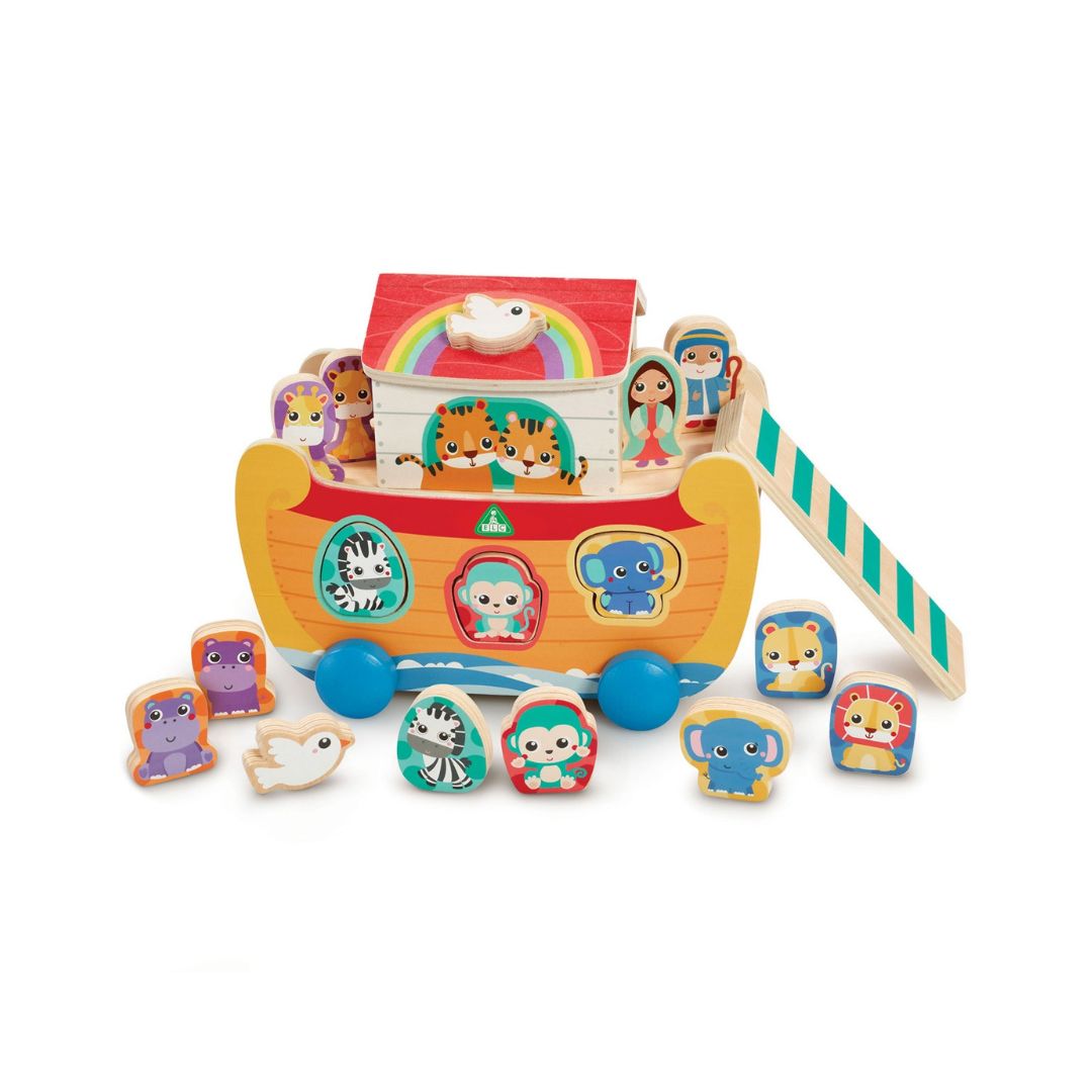 Early Learning Centre Wooden Noah's Ark Shape Sorter