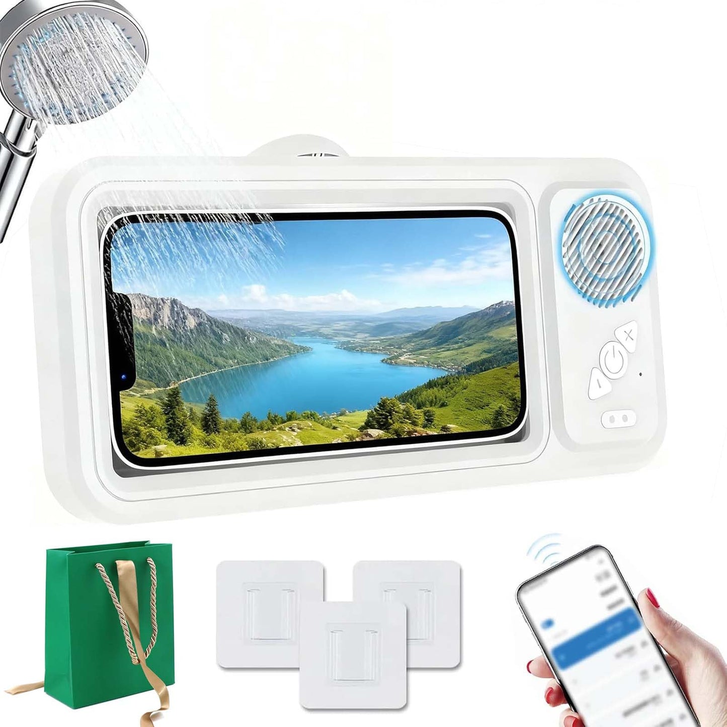 Waterproof Phone Case with Built In Speaker