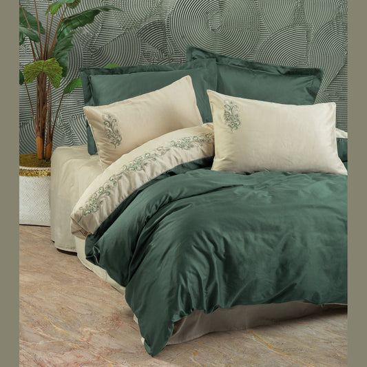 Brode Satin Double Duvet Cover Set Andy
