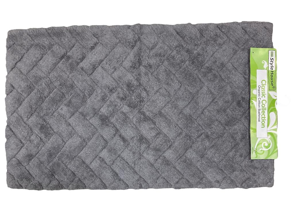 Large Classic 100% Cotton Bathmat 100x60 cm