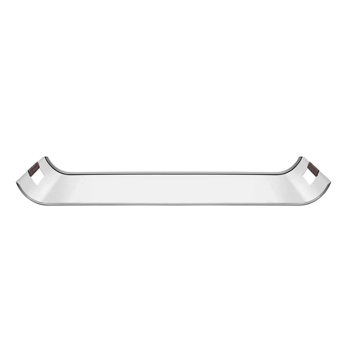 Tramontina Quadrata 51x36 cm rectangular stainless steel tray with polyethylene handles