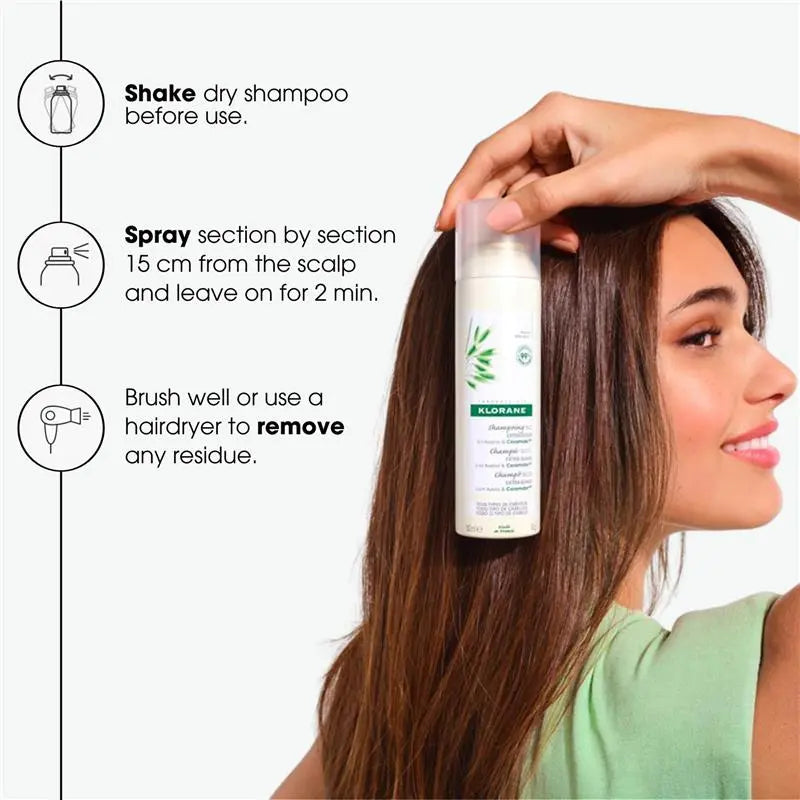 Tinted Dry Shampoo with Oat and Ceramide