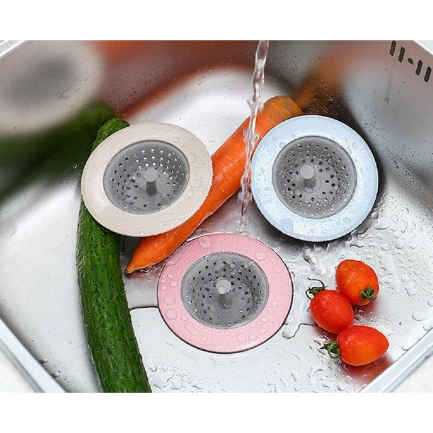 Drain Strainer Silicon with Clever Pull Design