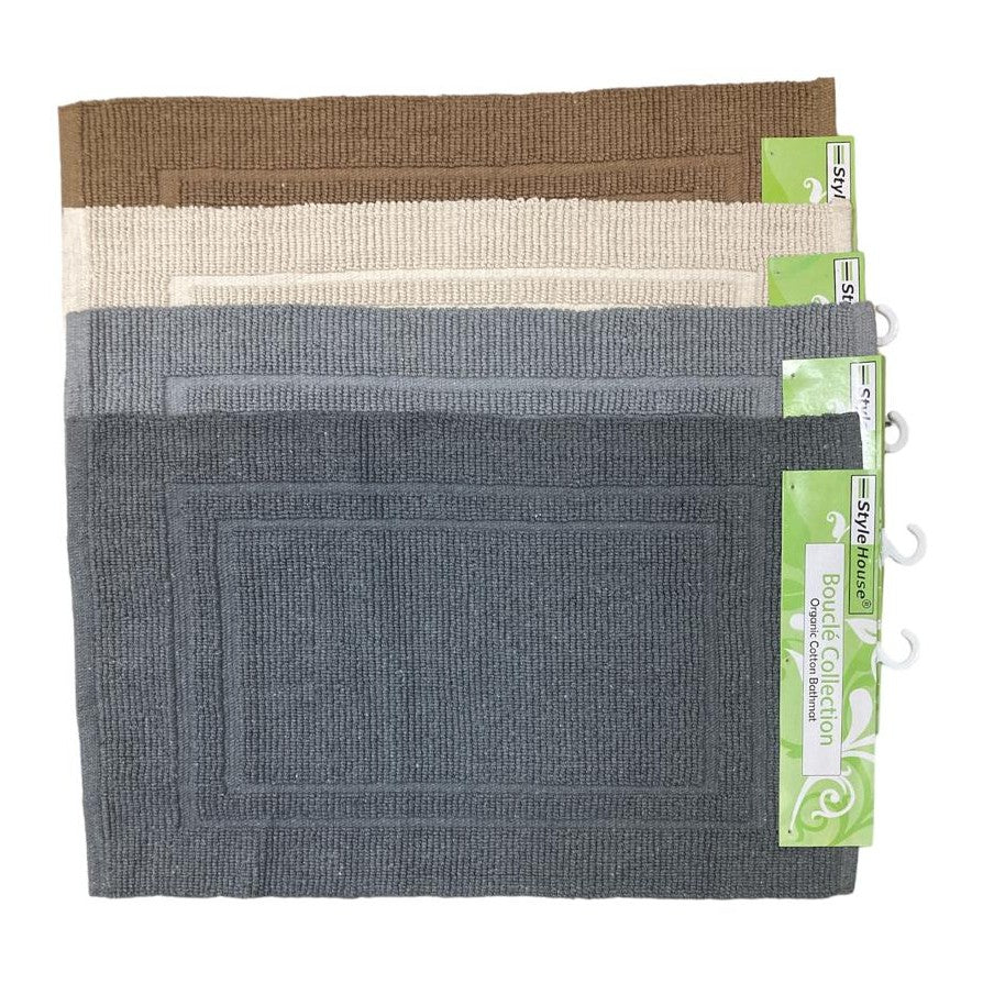 Boucle 100% Cotton Bathmat 80x50 cm