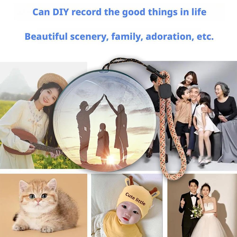 3D Crystal Ball with Digital Display, Personalized LED Photo and Video Sphere 3D Ultrasound Crystal